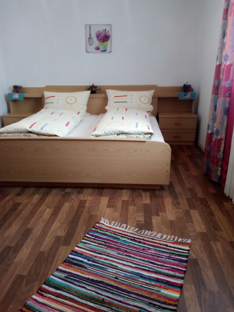 Einblick in das Pensionszimmer